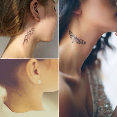 26 Neck Tattoo Ideas for Women, From Simple to Statement